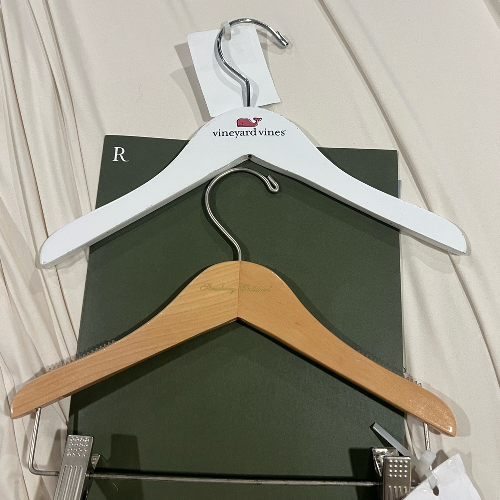 Children’s wooden hangers-Vinyard/strasburg